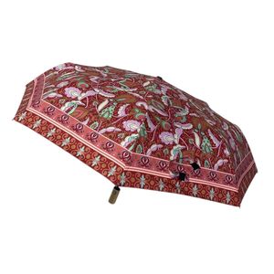 Parapluie pliant automatique imprimé avec des motifs paisley
