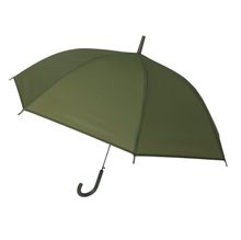 Parapluie type canne en toile unie à ouverture automatique