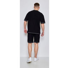 Ensemble t-shirt col rond et bermuda