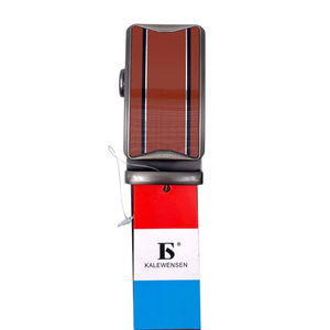 Ceinture à boucle automatique camel Kalewensen