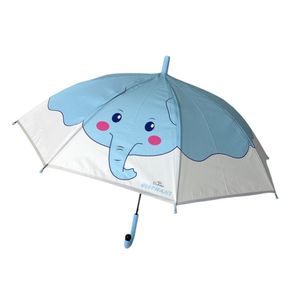 Parapluie cloche enfant automatique orné d'imprimé animalier