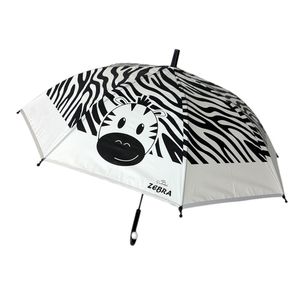 Parapluie cloche enfant automatique orné d'imprimé animalier