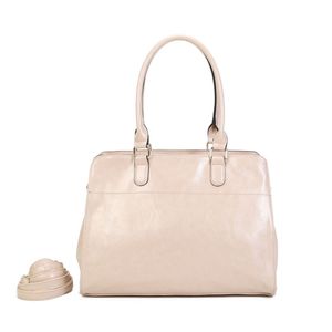 Cabas de forme rectangulaire en simili cuir à deux anses solides