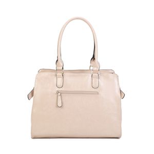 Cabas de forme rectangulaire en simili cuir à deux anses solides