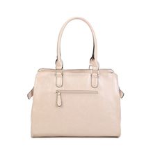 Cabas de forme rectangulaire en simili cuir à deux anses solides