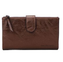 Porte-chéquier/portefeuille en PU multi-compartiments