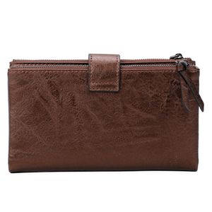 Porte-chéquier/portefeuille en PU multi-compartiments