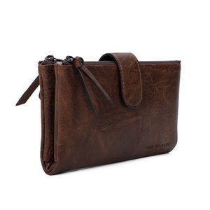 Porte-chéquier/portefeuille en PU multi-compartiments