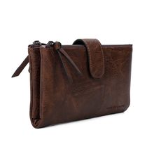 Porte-chéquier/portefeuille en PU multi-compartiments