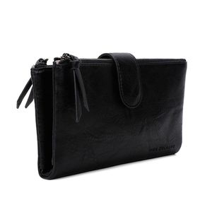 Porte-chéquier/portefeuille en PU multi-compartiments