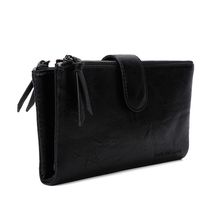 Porte-chéquier/portefeuille en PU multi-compartiments