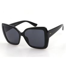 Lunettes anti-UV à monture épaisse avec un insert deux petits points métalliques