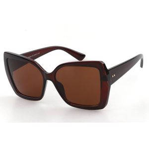 Lunettes anti-UV à monture épaisse avec un insert deux petits points métalliques