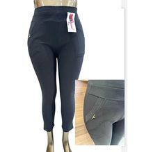 Pantalon coupe ajustée confort stretch pour femme grande taille