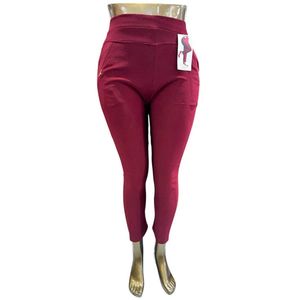 Pantalon coupe ajustée confort stretch pour femme grande taille