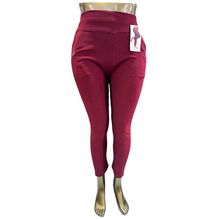 Pantalon coupe ajustée confort stretch pour femme grande taille
