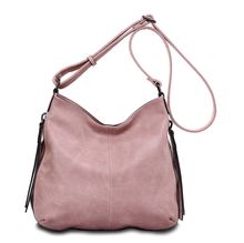 Besace en cuir synthétique avec des zips latéraux décoratifs