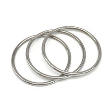 Bracelet jonc en acier design sobre et continu lot de 7 pièces