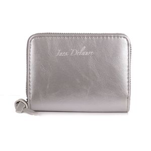 Portefeuille intégralement zippé sur les trois côtés en simili cuir