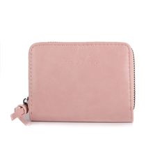 Portefeuille intégralement zippé sur les trois côtés en simili cuir