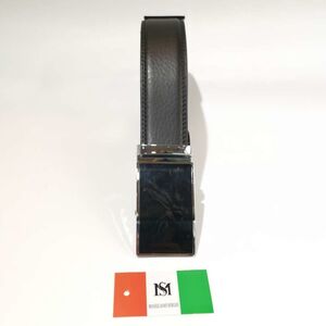 Ceinture automatique en cuir de vachette à boucle aigle en plein vol