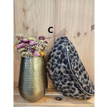 Sac banane fausse fourrure avec un beau imprimé animalier