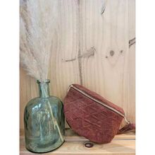 Sac banane en polyester avec matelassage motif en losange