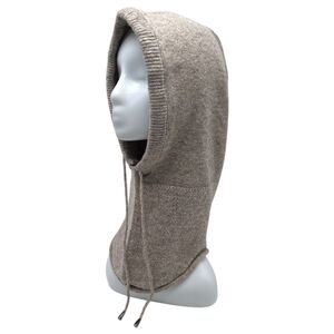 Bonnet cagoule à texture douce et confortable avec un cordon de serrage