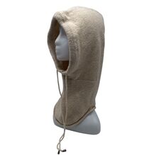 Bonnet cagoule à texture douce et confortable avec un cordon de serrage