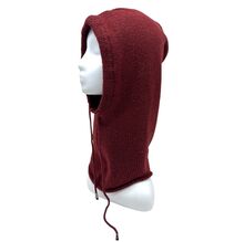 Bonnet cagoule à texture douce et confortable avec un cordon de serrage