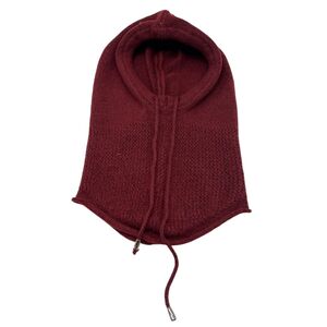 Bonnet cagoule à texture douce et confortable avec un cordon de serrage