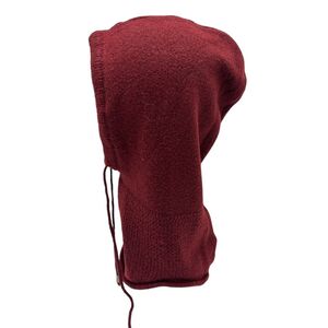 Bonnet cagoule à texture douce et confortable avec un cordon de serrage