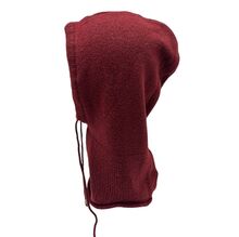 Bonnet cagoule à texture douce et confortable avec un cordon de serrage