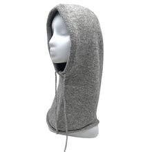 Bonnet cagoule à texture douce et confortable avec un cordon de serrage