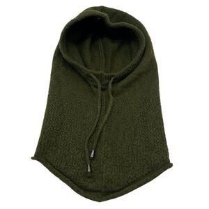 Bonnet cagoule à texture douce et confortable avec un cordon de serrage