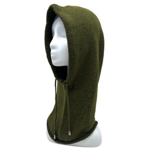 Bonnet cagoule à texture douce et confortable avec un cordon de serrage