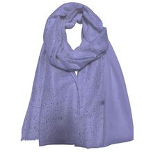 Foulard uni doux parsemé avec des paillettes dorées - 12 pièces