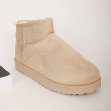 Boots d'hiver à enfiler aspect suédé à intérieur fourré taille 36-41