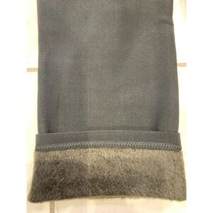 Pantalon doublé en polaire à boutons décoratifs aux grandes tailles