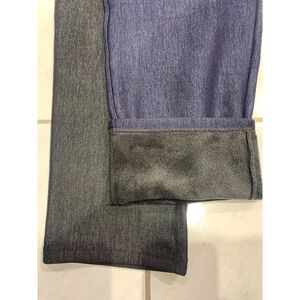 Pantalon coupe ajustée doublé polaire pour femme grande taille