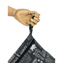 Poncho de pluie unisexe en polyester imprimé Journal