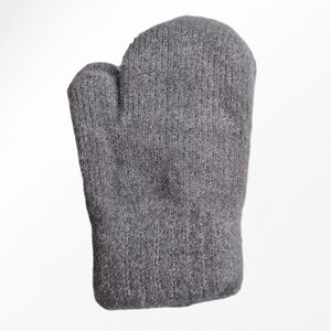 Gants moufles enfants épais et matière douce extensible unie