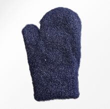 Gants moufles enfants épais et matière douce extensible unie