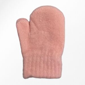 Gants moufles enfants épais et matière douce extensible unie