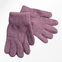 Gants enfants épais à cinq doigts en matière douce et extensible