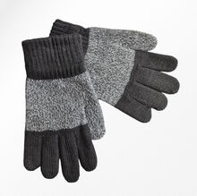 Gants pour enfants à cinq doigts séparés avec design bicolore