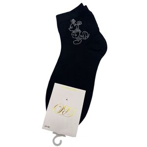 Chaussettes courtes avec motif Mickey scintillant couleur aux choix