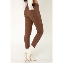 Legging stretch taille haute sans zip avec poches arrière pratiques