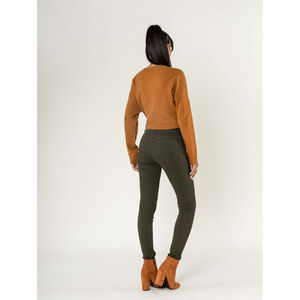 Legging stretch taille haute muni d’un zip et de poches avant/arrière