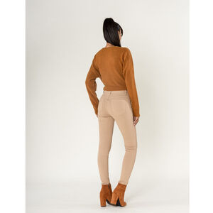 Legging stretch taille haute muni d’un zip et de poches avant/arrière